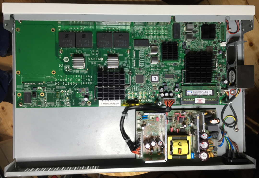 Fortinet FortiGate-100D NAND Flash Replacement – blog@hegars